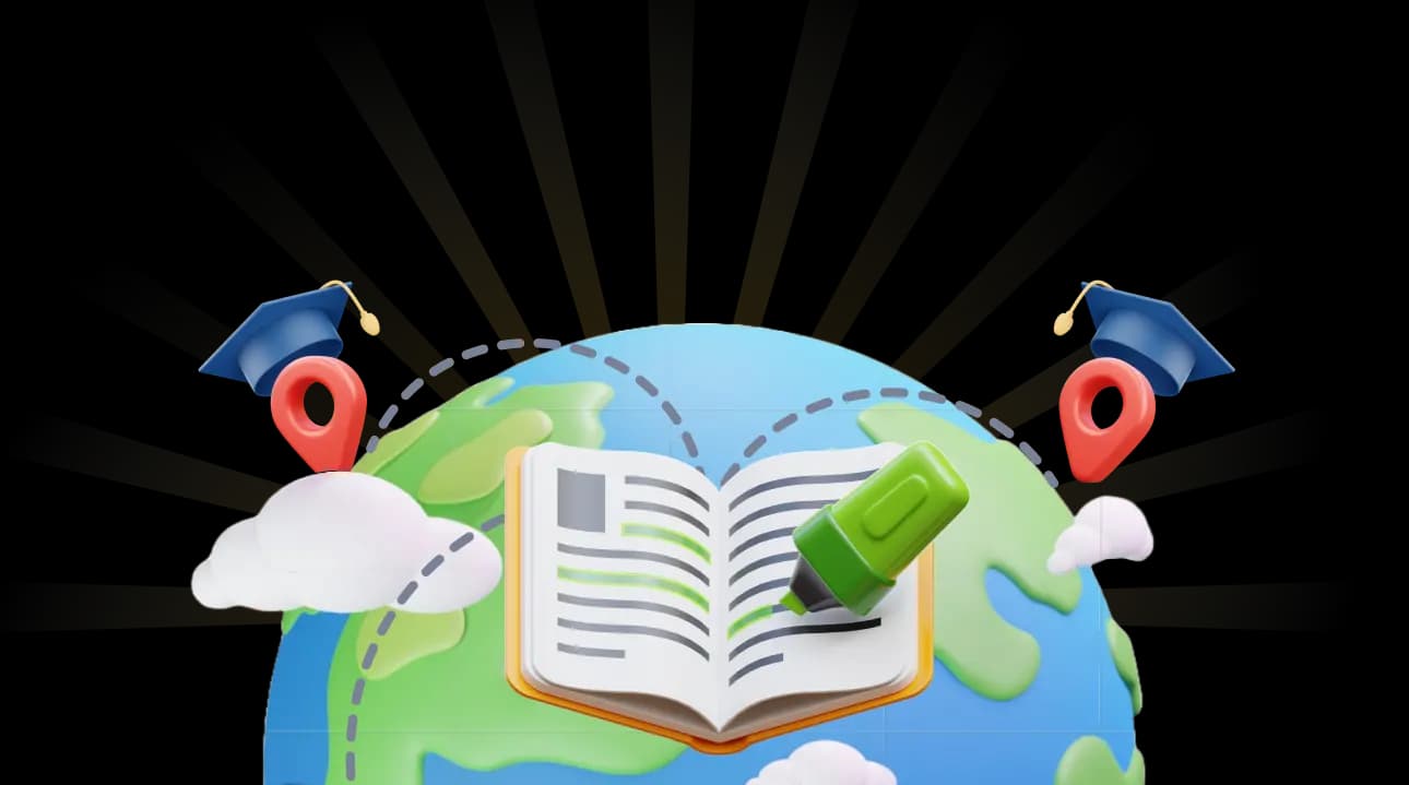 A vibrant, data-rich globe, symbolizing ZuAI's AI learning from top experts worldwide.